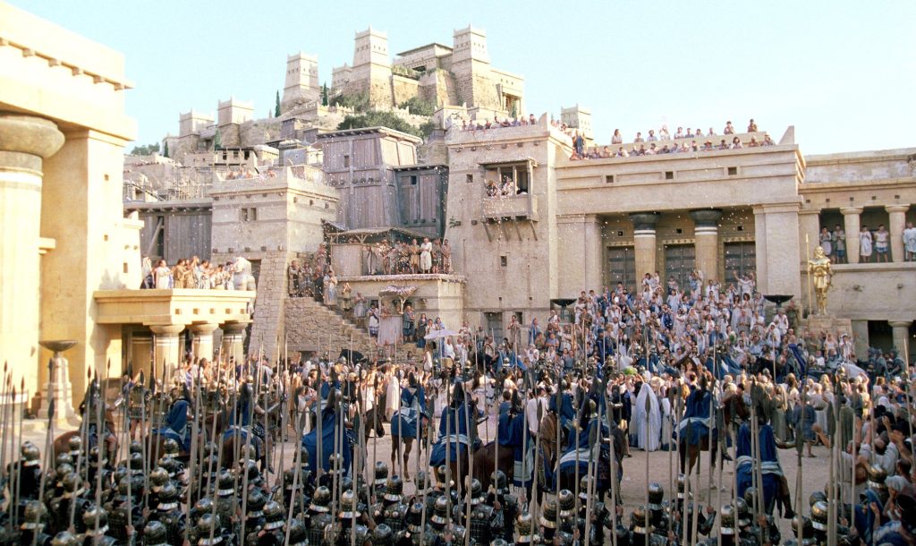 tướng lĩnh, binh lính, nhân dân thành Troy, phim Troy 2004